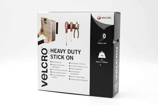 Bilde av VELCRO® Brand Heavy Duty Stick OnTape 50mmx5m hvit